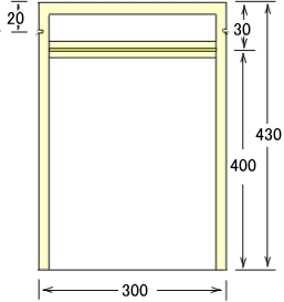 2色印刷付粉(重層)用三方チャック袋画像