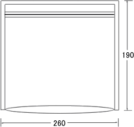 フルカラー印刷付フェイスマスク用アルミチャック袋 画像