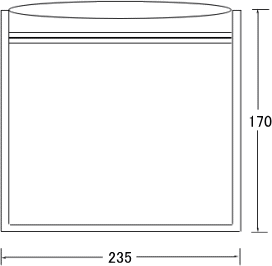 フェイスマスク用3色印刷付アルミチャック袋 画像
