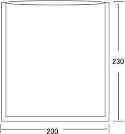 特色4色付加工肉用ナイロンポリ三方袋 画像